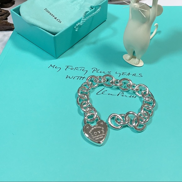 Tiffany & Co. Jewelry New In Box Tiffany Love Lock Bracelet In Silver